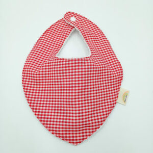 Bandana vichy rojo