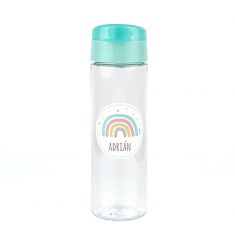 Botella arcoiris personalizada