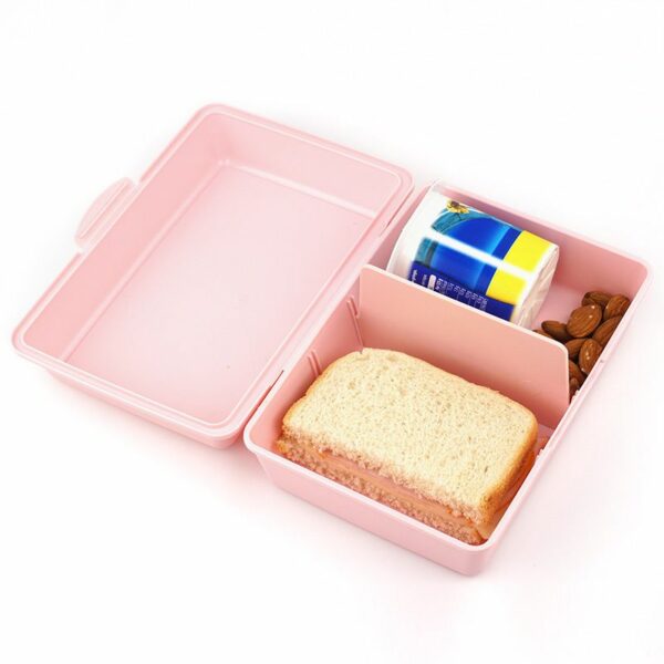 Caja porta alimentos cisne rosa - Imagen 4