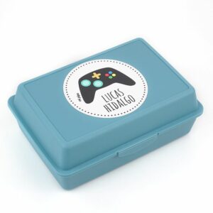 Caja porta alimentos personalizada consola