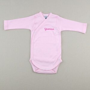 Body cruzado personalizado primera puesta