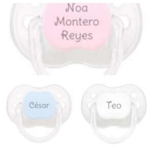Chupete personalizado cristal Mi Pipo