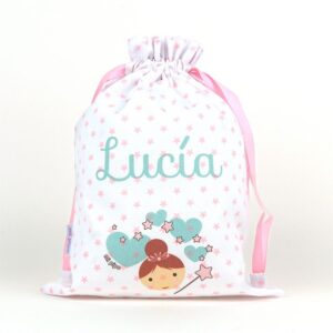 Saquito hada personalizado
