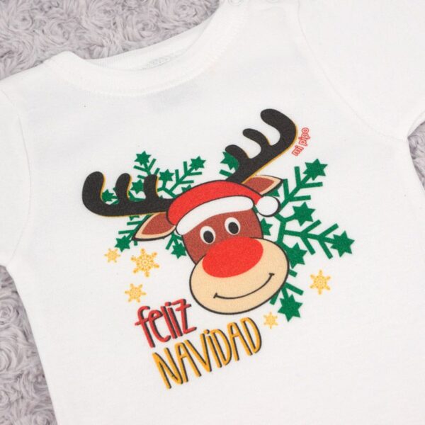 Body Feliz Navidad reno - Imagen 2