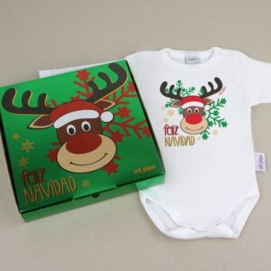 Body Feliz Navidad reno