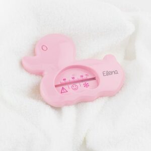 Termómetro de baño patito personalizado