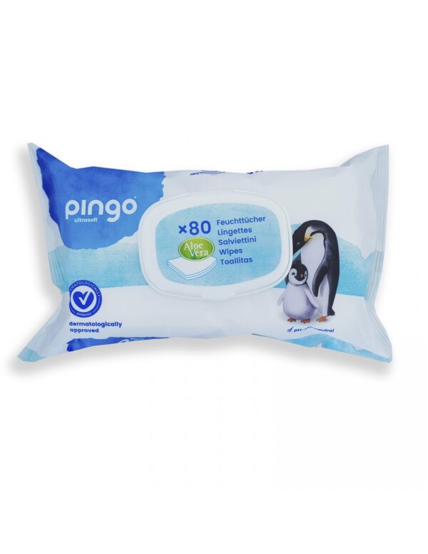 Toallitas ecológicas sin perfume Pingo