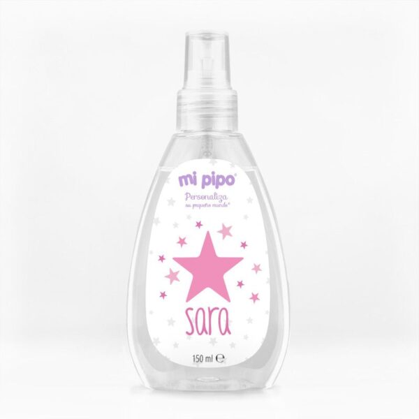Agua de colonia personalizada estrella