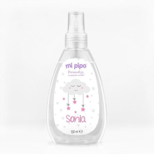 Agua de colonia nube rosa personalizada