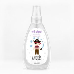 Agua de colonia pirata personalizada