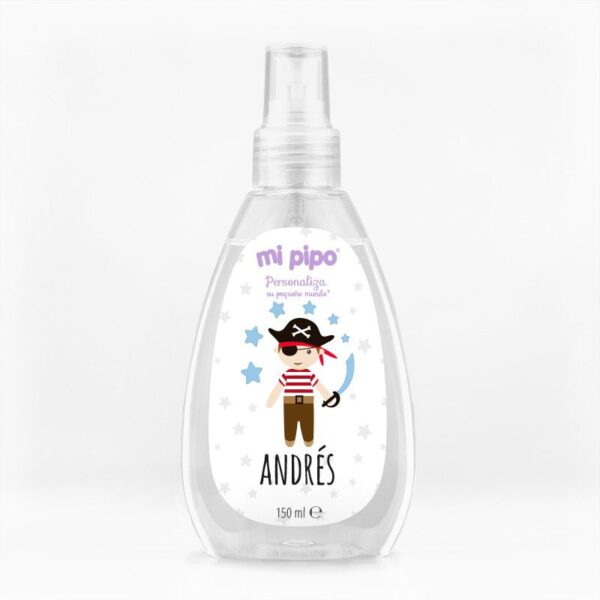 Agua de colonia pirata personalizada