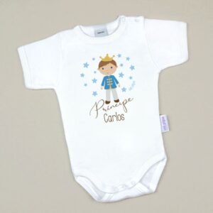 Body príncipe personalizado