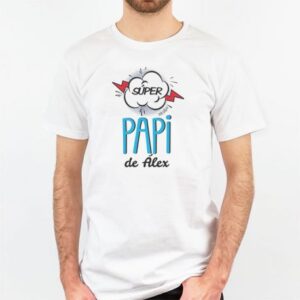 Camiseta personalizada Super papi