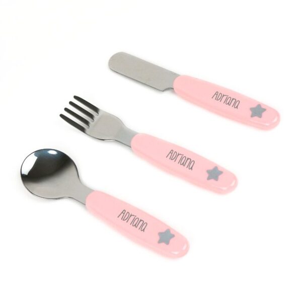 Cubiertos acero personalizados - Imagen 2