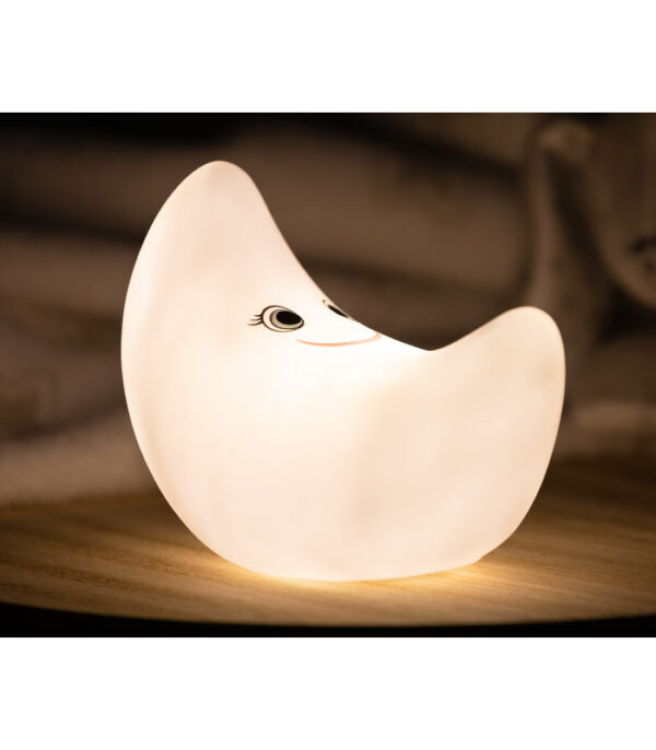 Luz de compañía decorativa luna - Imagen 3