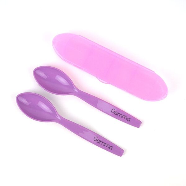 Set 2 cucharas personalizadas - Imagen 3
