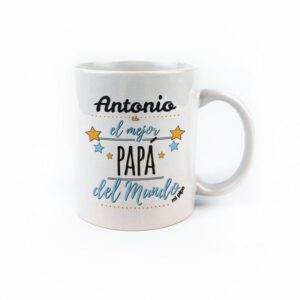 Taza personalizada El mejor papá del mundo