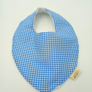 Bandana vichy azul