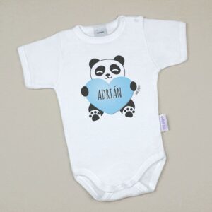 Body personalizado panda azul