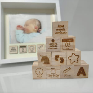 Bloques de madera personalizados