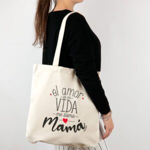Bolso algodón orgánico El amor de mi vida