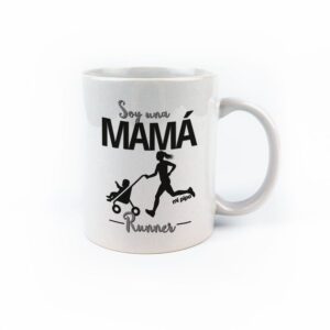 Taza Soy una mamá runner