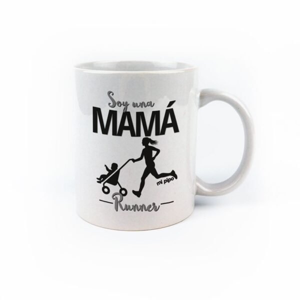 Taza Soy una mamá runner