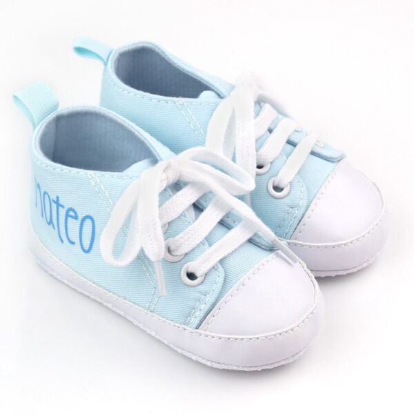 Caja zapatillas azul personalizada - Imagen 2