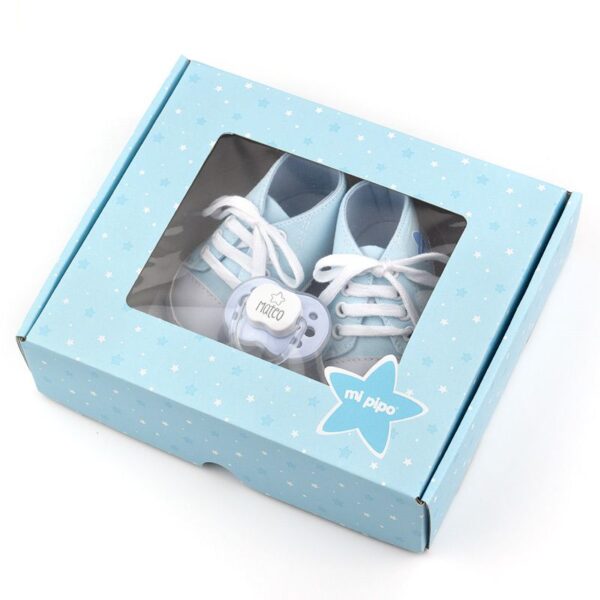 Caja zapatillas azul personalizada - Imagen 4