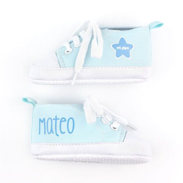 Caja zapatillas azul personalizada - Imagen 3