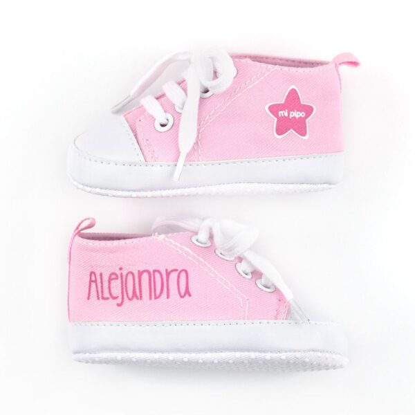 Caja zapatillas rosa personalizada - Imagen 3