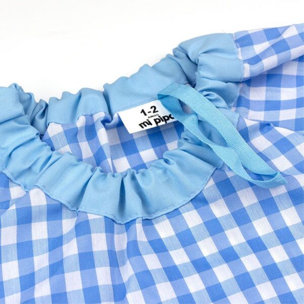 Babi bolsillo arcoiris soft azul personalizado - Imagen 3