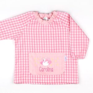 Babi bolsillo cisne rosa personalizado