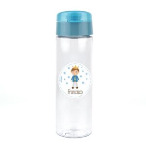 Botella príncipe azul personalizada