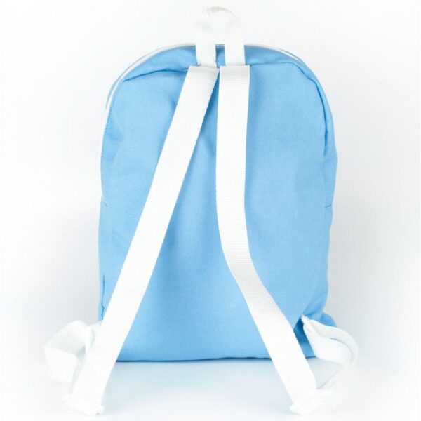 Mochila mediana lona personalizada cisne color a elegir - Imagen 2