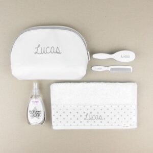Pack neceser a la guarde blanco personalizado