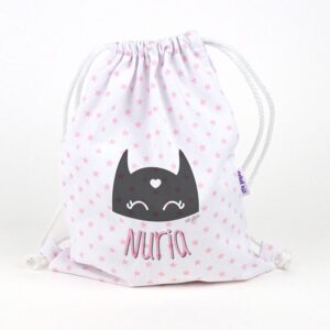 Petate antifaz rosa personalizado
