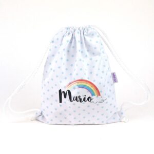 Petate arcoiris personalizado