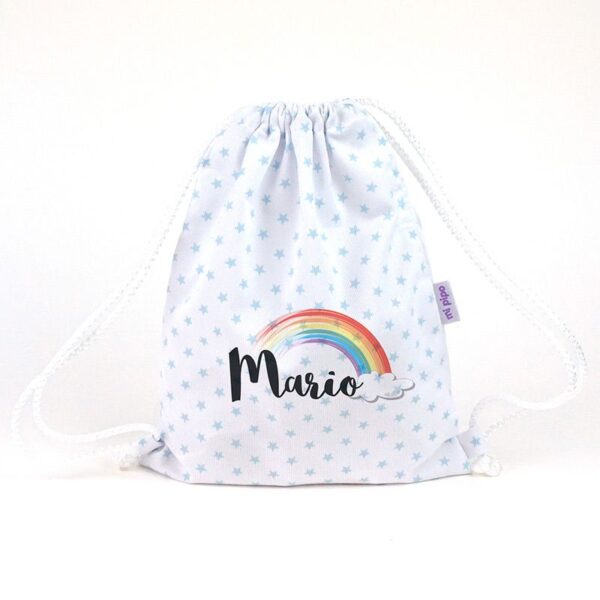 Petate arcoiris personalizado