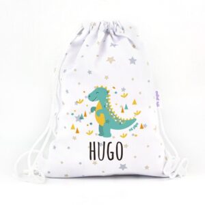 Petate dinosaurio personalizado
