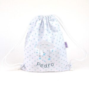 Petate nube azul personalizado