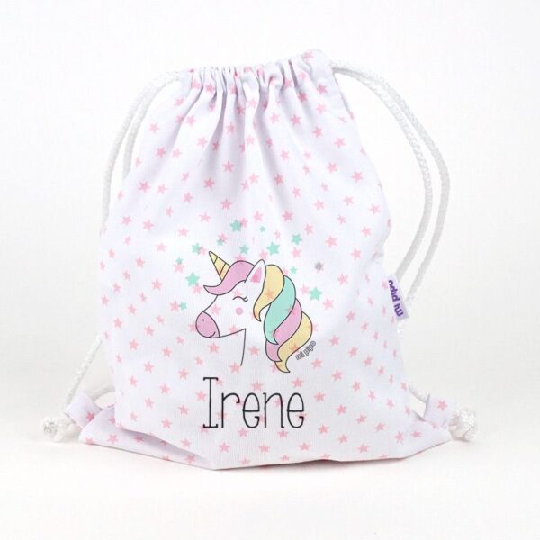 Petate unicornio personalizado