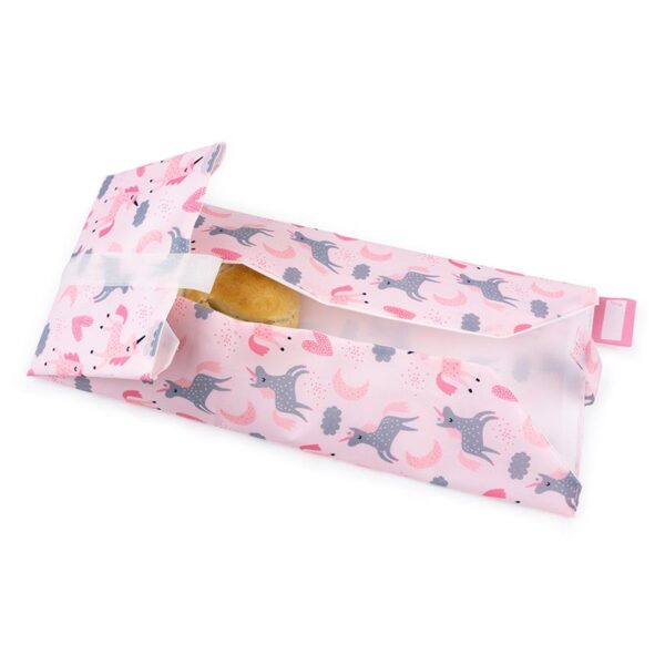 Portabocadillos unicornios personalizado - Imagen 2