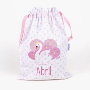 Saquito cisne personalizado