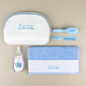 Pack neceser a la guarde azul personalizado