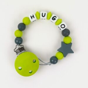 Cadena de silicona estrella lima personalizada