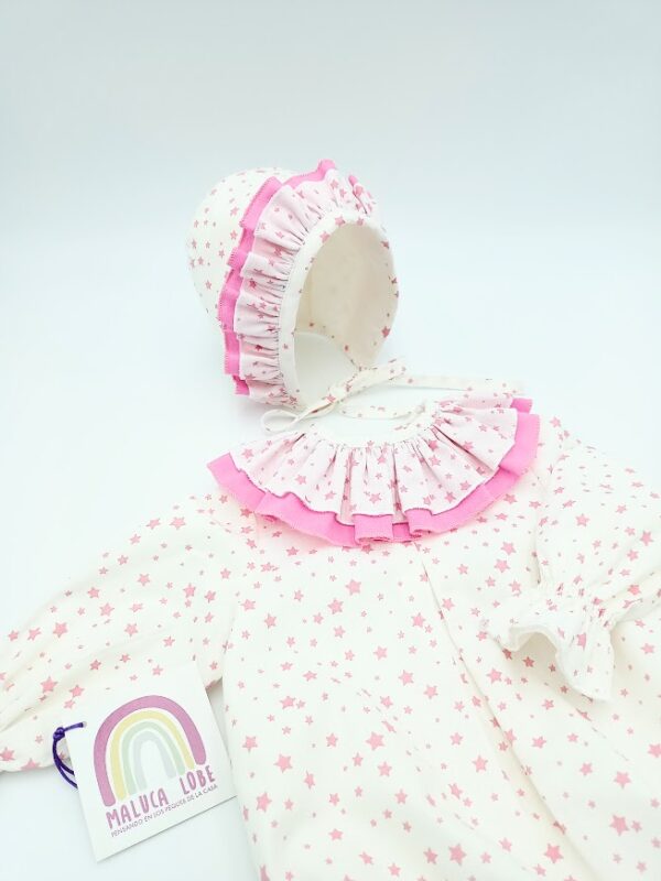 Pelele estrella rosa - Imagen 2