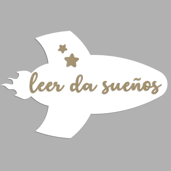 Cohete leer da sueños (color a elegir) - Imagen 8