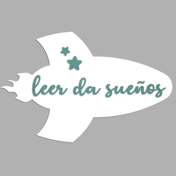 Cohete leer da sueños (color a elegir) - Imagen 7