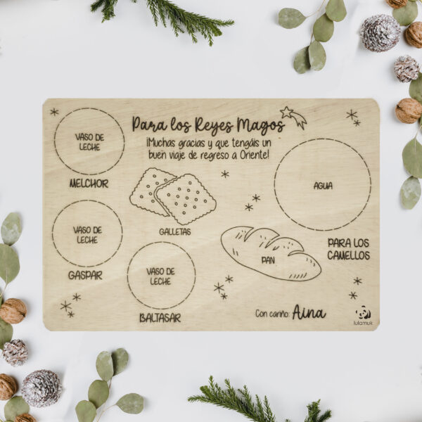 Bandeja para los Reyes Magos